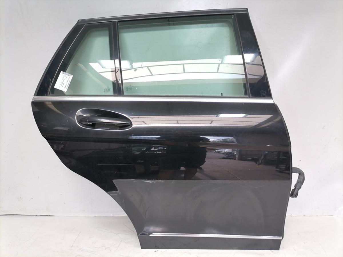 Mercedes C Klasse S204 original T&uuml;r hinten rechts 197 Obsidianschwarz Kombi Bj.2008